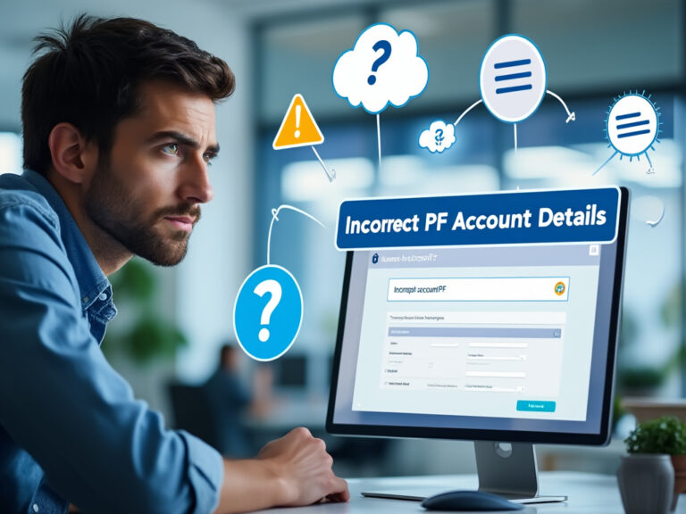 Learn how incorrect PF account details can cause significant issues for employees and employers alike. Discover common problems, solutions, and best practices to ensure accurate PF records.